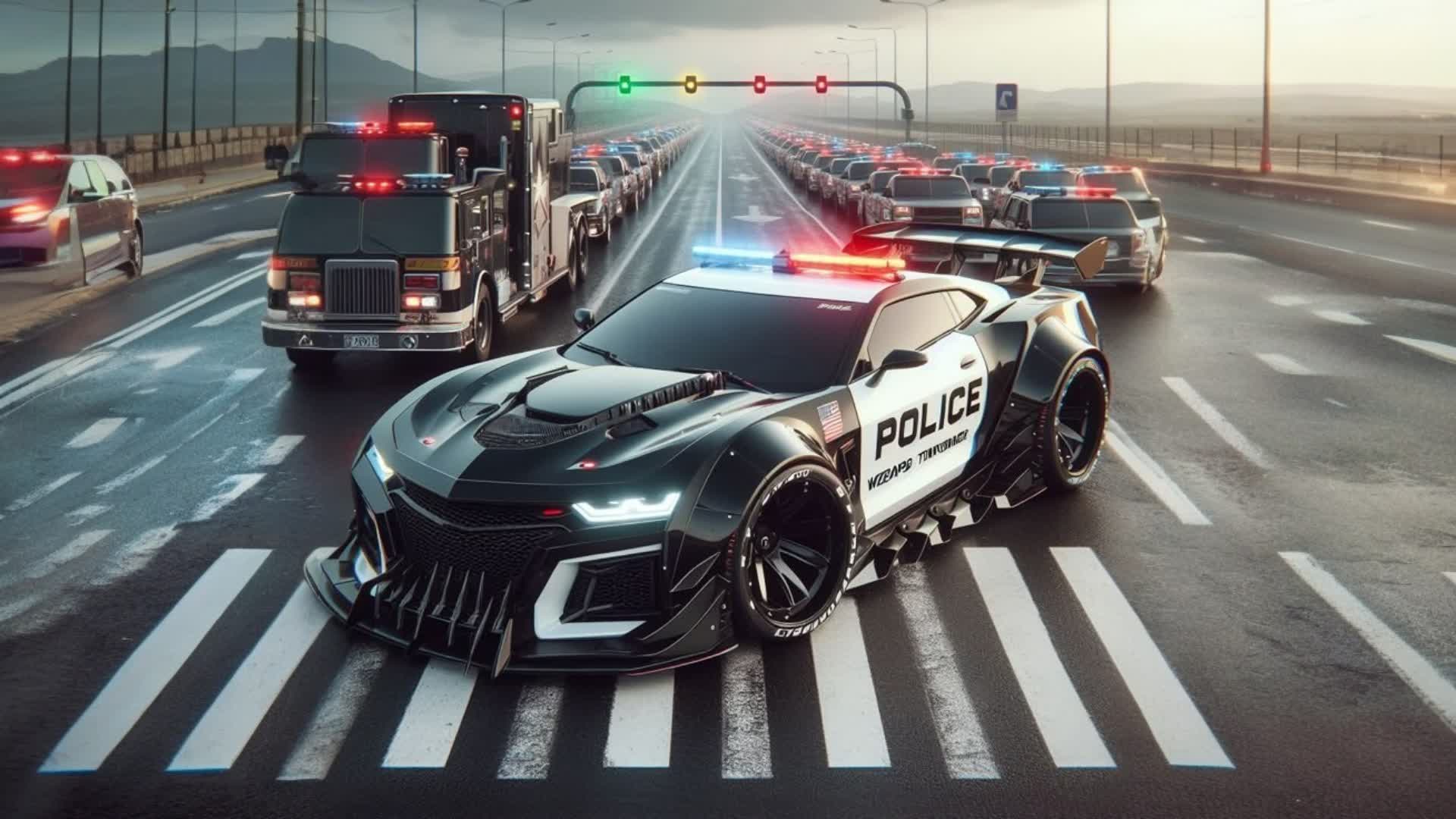POLICE CITY DRIVE & 1000 LEVEL