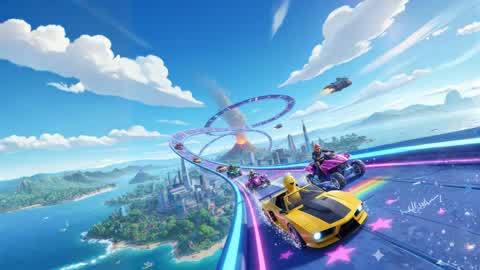 CRAZY DRIVE MEGA RAMP ALL CARS