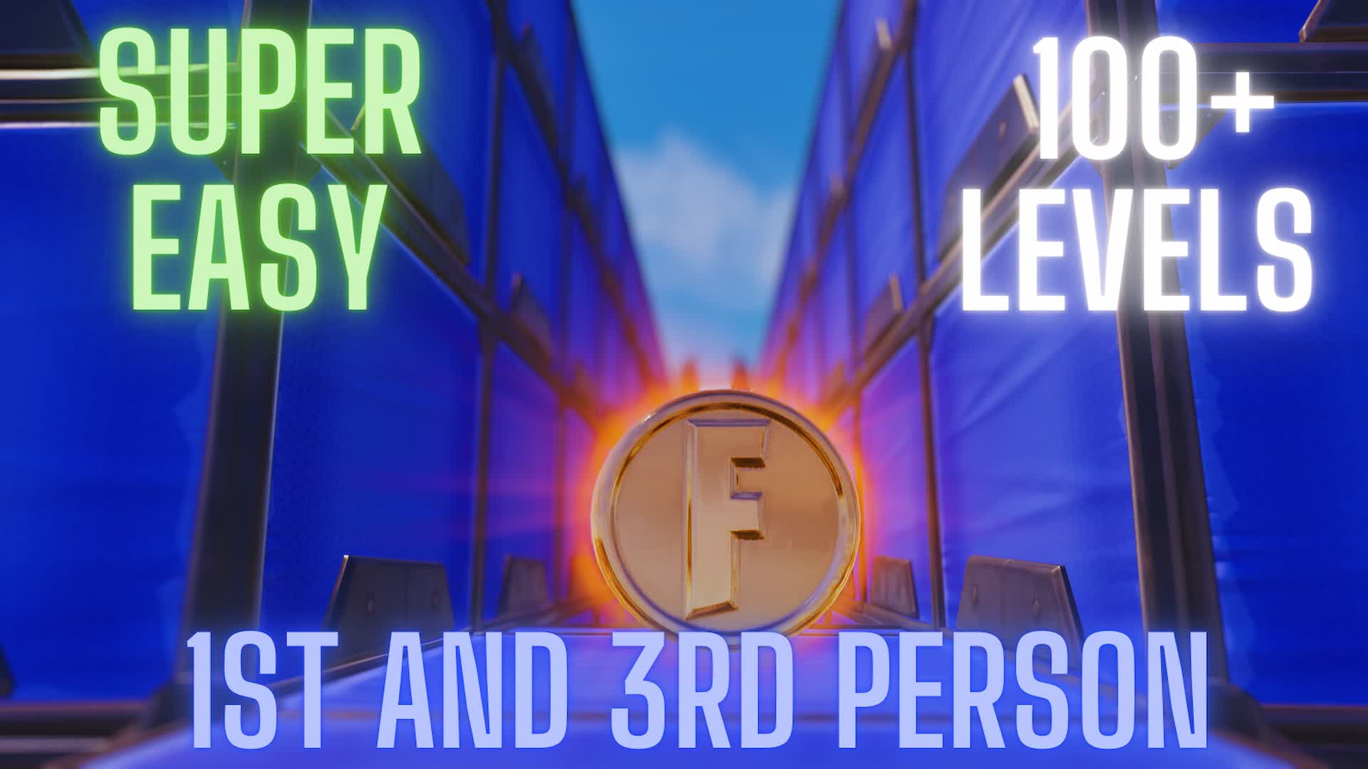 🏃SUPER EASY 100 LEVELS(First/Third POV) 1326-2843-2031 by n4iner ...