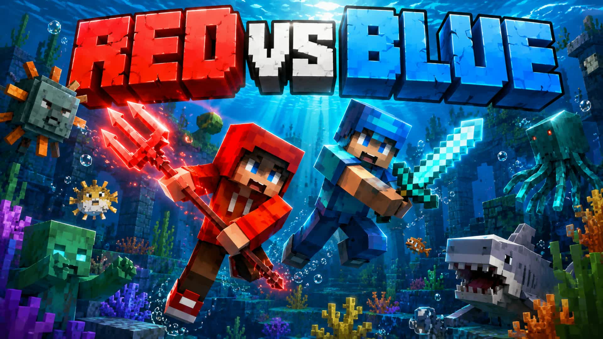 NEW CRAZY RED VS BLUE🔴🔵