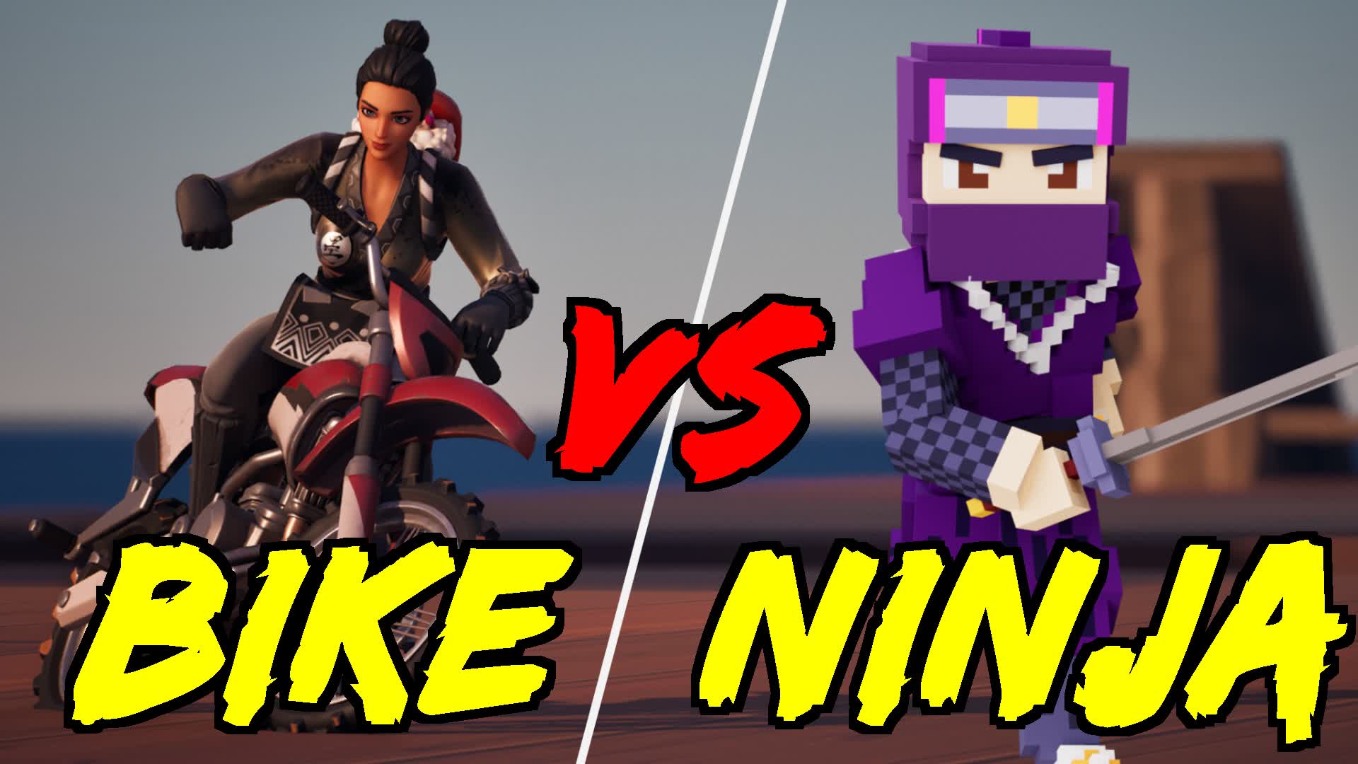 Ninja Bike 6383 0152 4303 By Miki teacher Fortnite Creative Map Code 