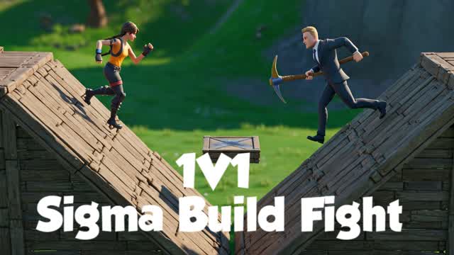😎SIGMA 1v1 Build Fight🔫