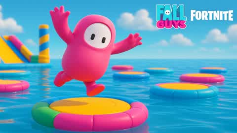 "Fall Guys Stumble Into Fortnite!"