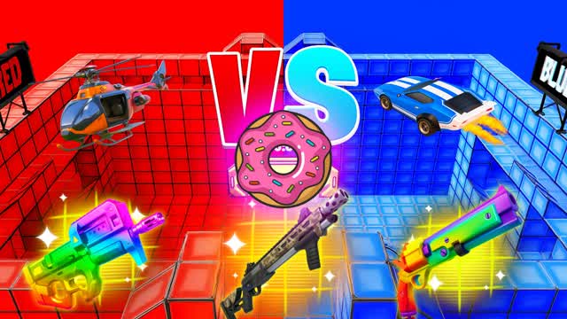 ULTRA CRAZY RED VS BLUE🔵🔴(NEW!)