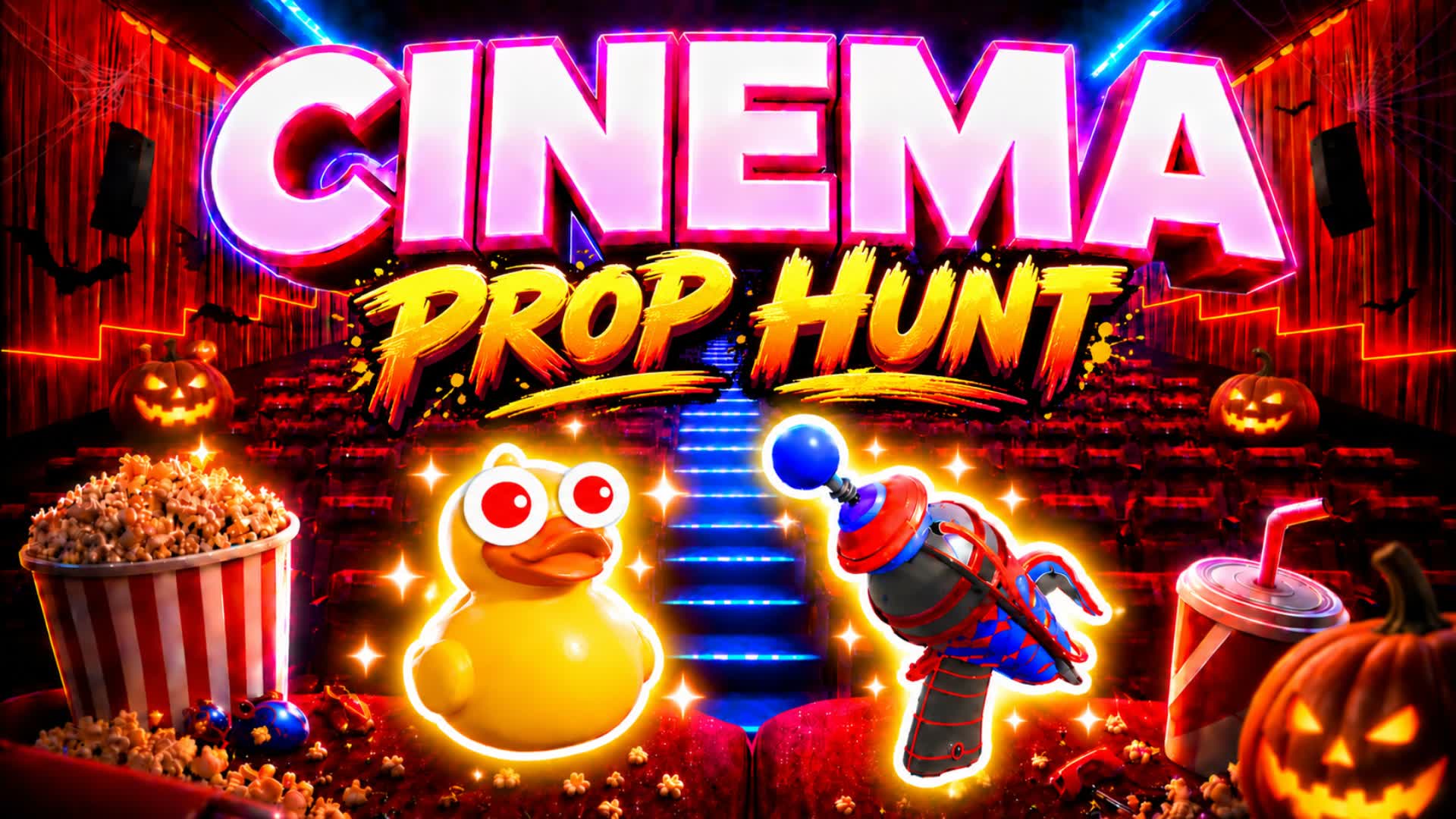 HALLOWEEN 🎃 CINEMA - PROP HUNT 🎬🍿