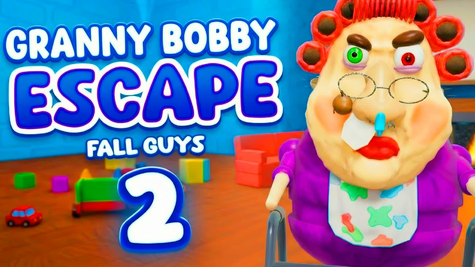 脱出 Granny Bobby🔒Fall Guys