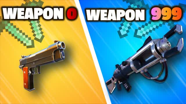 FORTCRAFT - GUN GAME 🎯 ONE SHOT BOTS