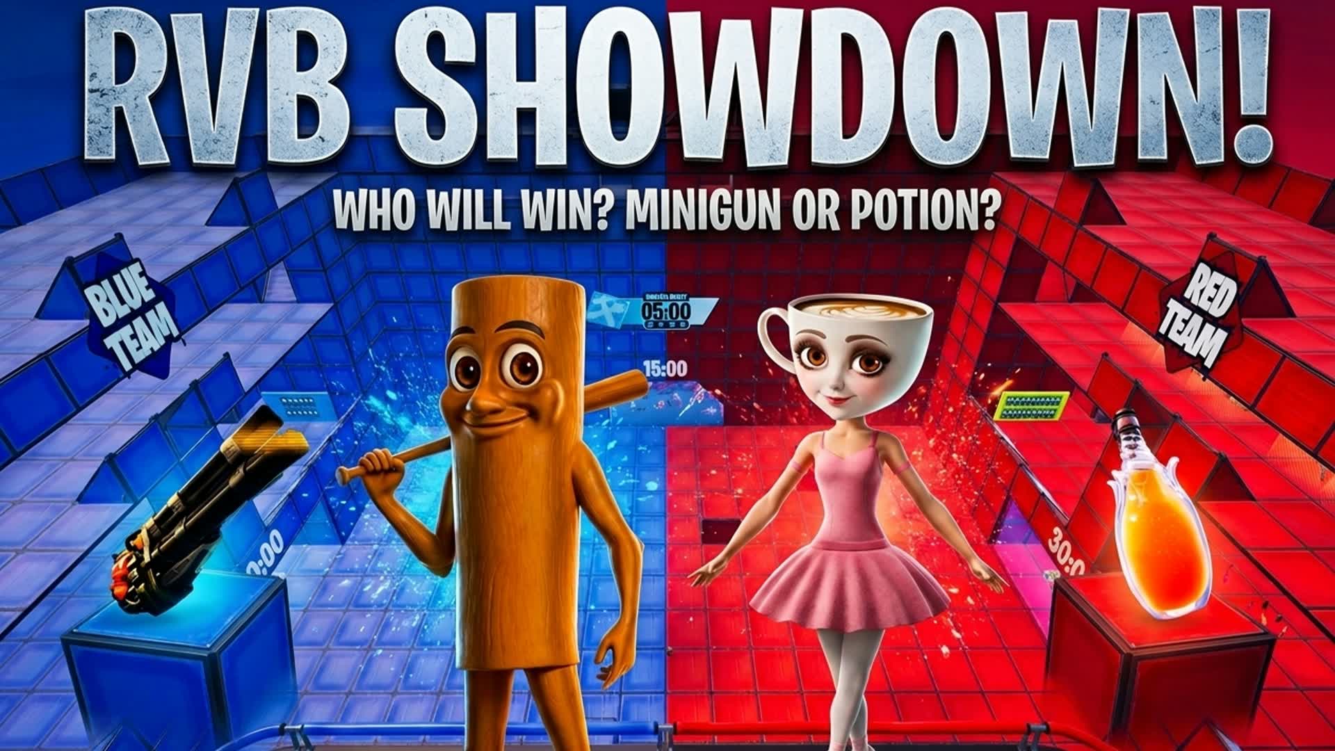 SKIBIDI RED VS BLUE SHOWDOWN 🔴 🔵