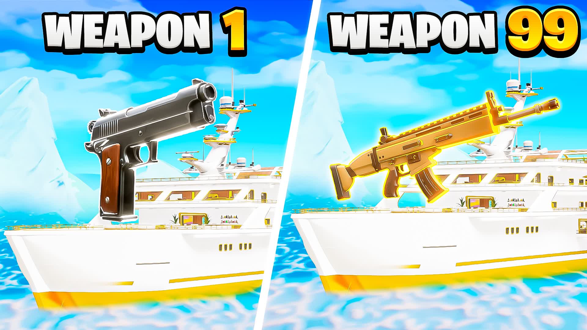 VALENTINES YACHT INFINITE GUN GAME 🛥️