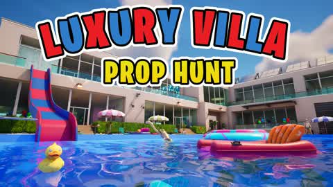 🤪 LUXURY VILLA PROP HUNT & CACHE CACHE