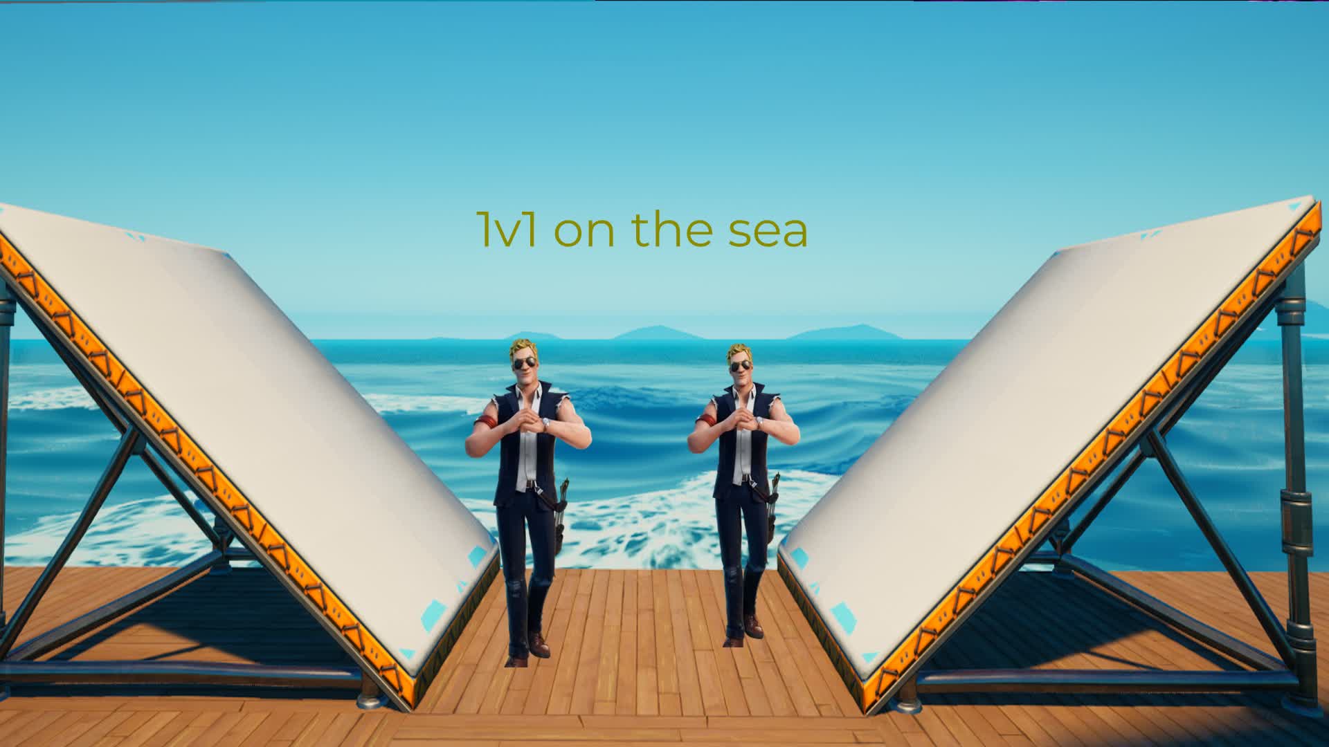 1v1 on the sea