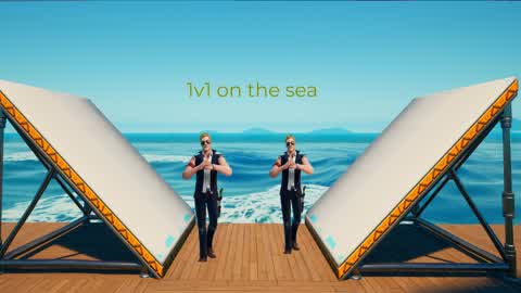 1v1 on the sea