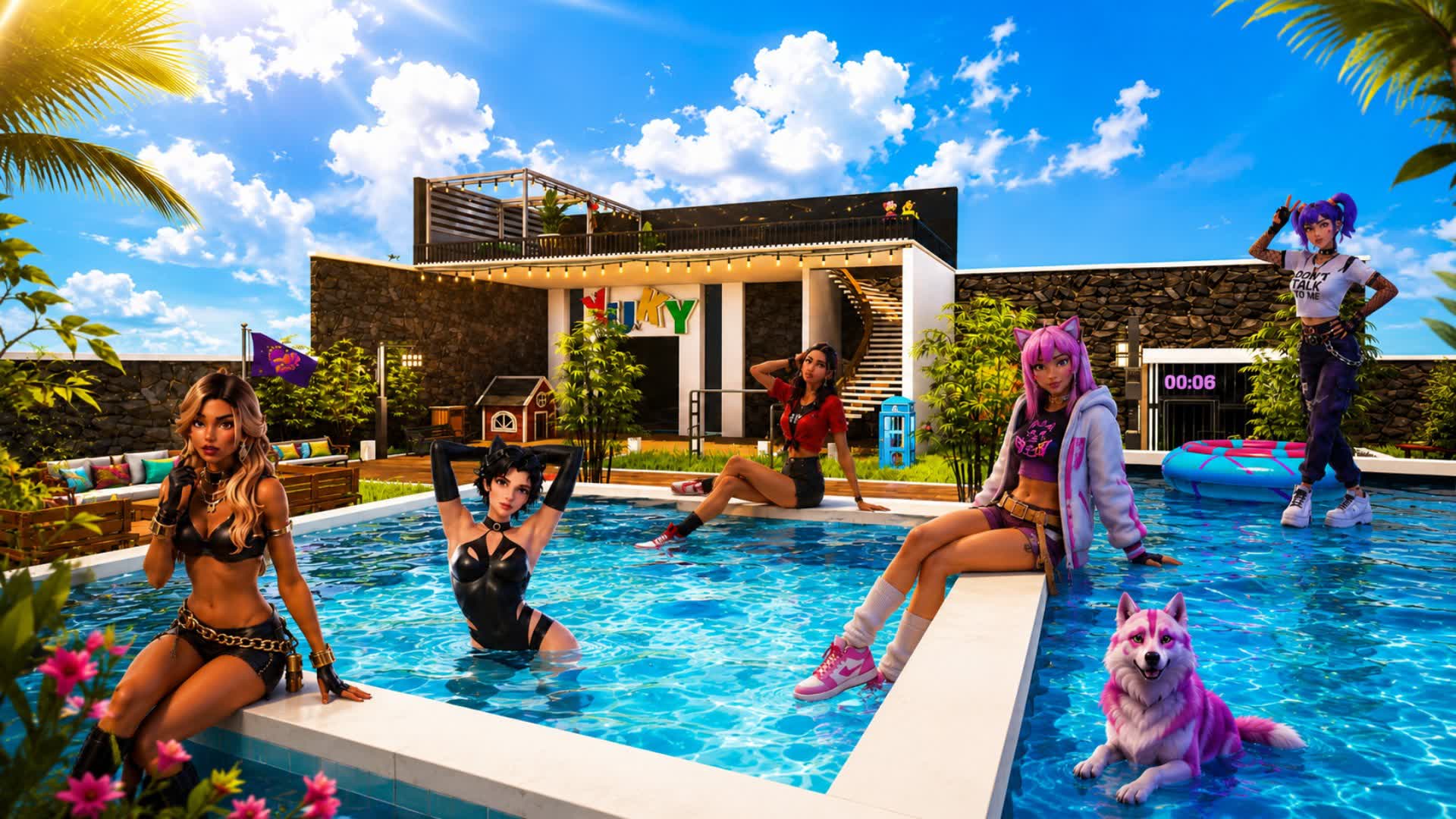 YUKY PARTY HOUSE 🏠