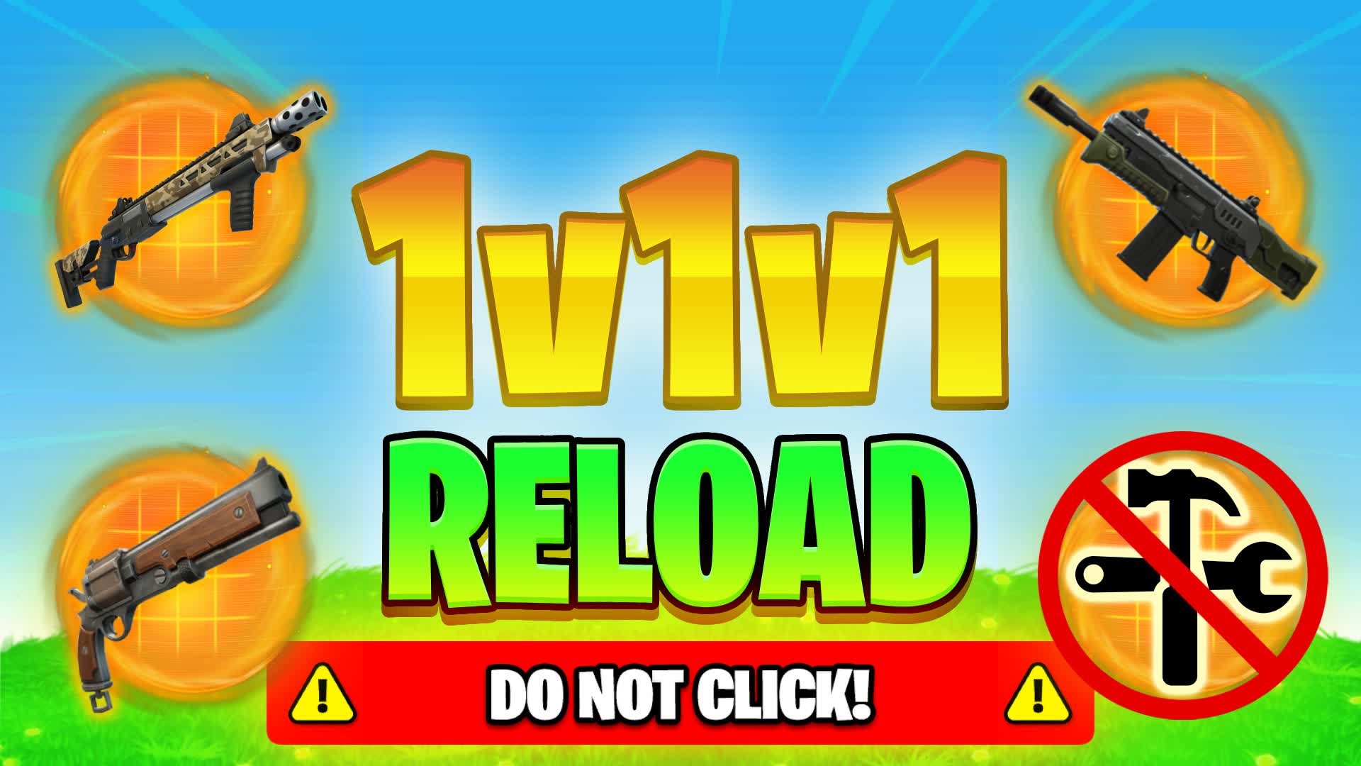 1v1v1 ZERO BUILD RELOAD