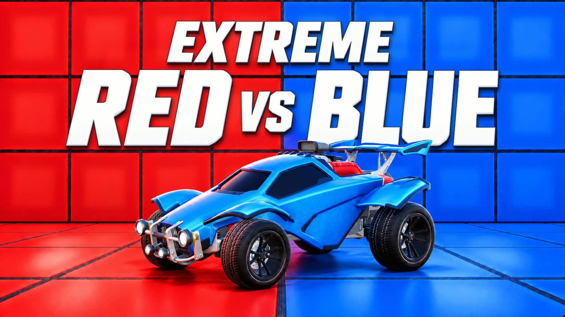 EXTREME RED VS BLUE 🔴🔵