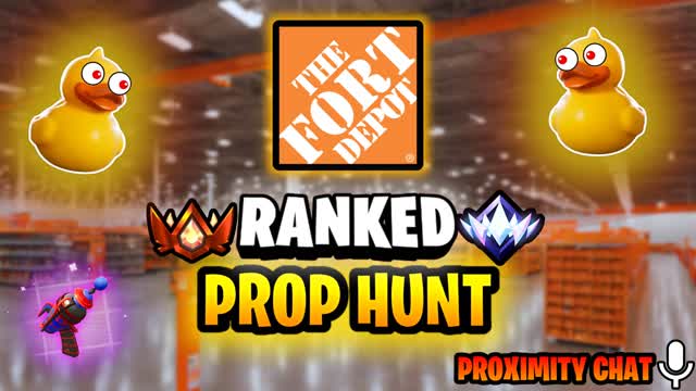 🏪 (RANKED) Fort Depot Prop Hunt
