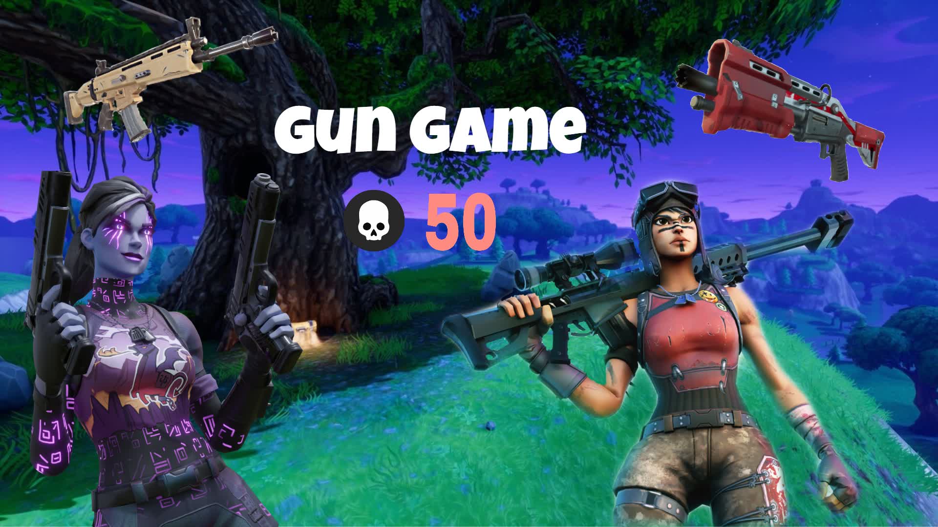 ホッピングマッシュルーム銃ゲーム