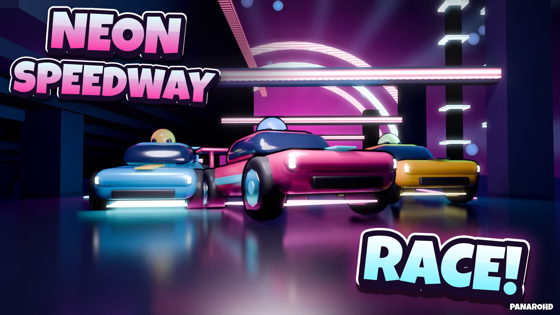 ネオン・スピードウェイ: レーシングカー