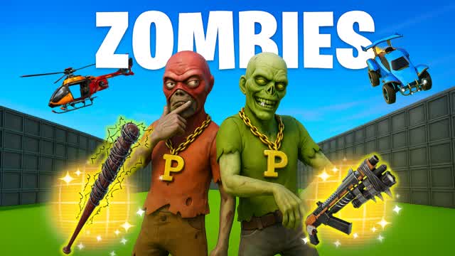 EVERY GUN 1V1 - 99 ZOMBIES PRISION FARM