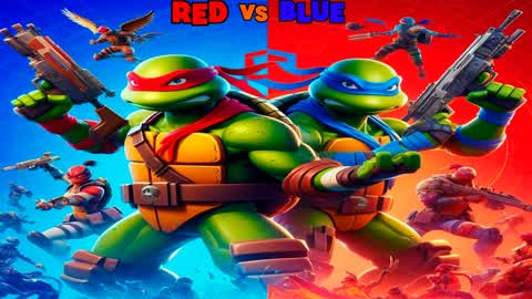 RED VS BLUE TMNT