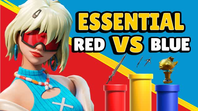 ESSENTIAL RED VS BLUE 🔴 🔵