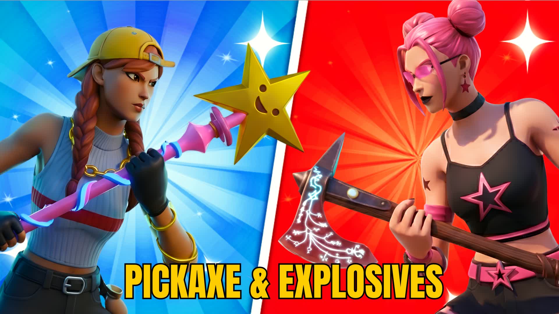 ピッケル & 爆発物 レッド VS ブルー -