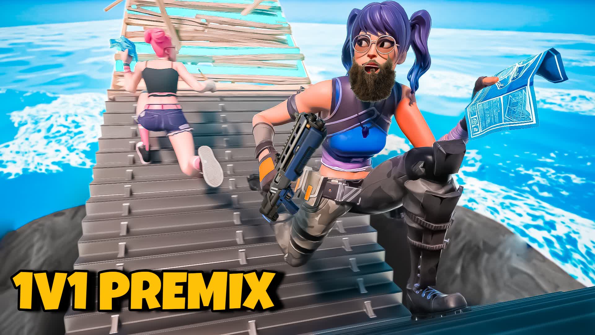 PREMIX 1V1 BUILD FIGHT (200 PUMPS)