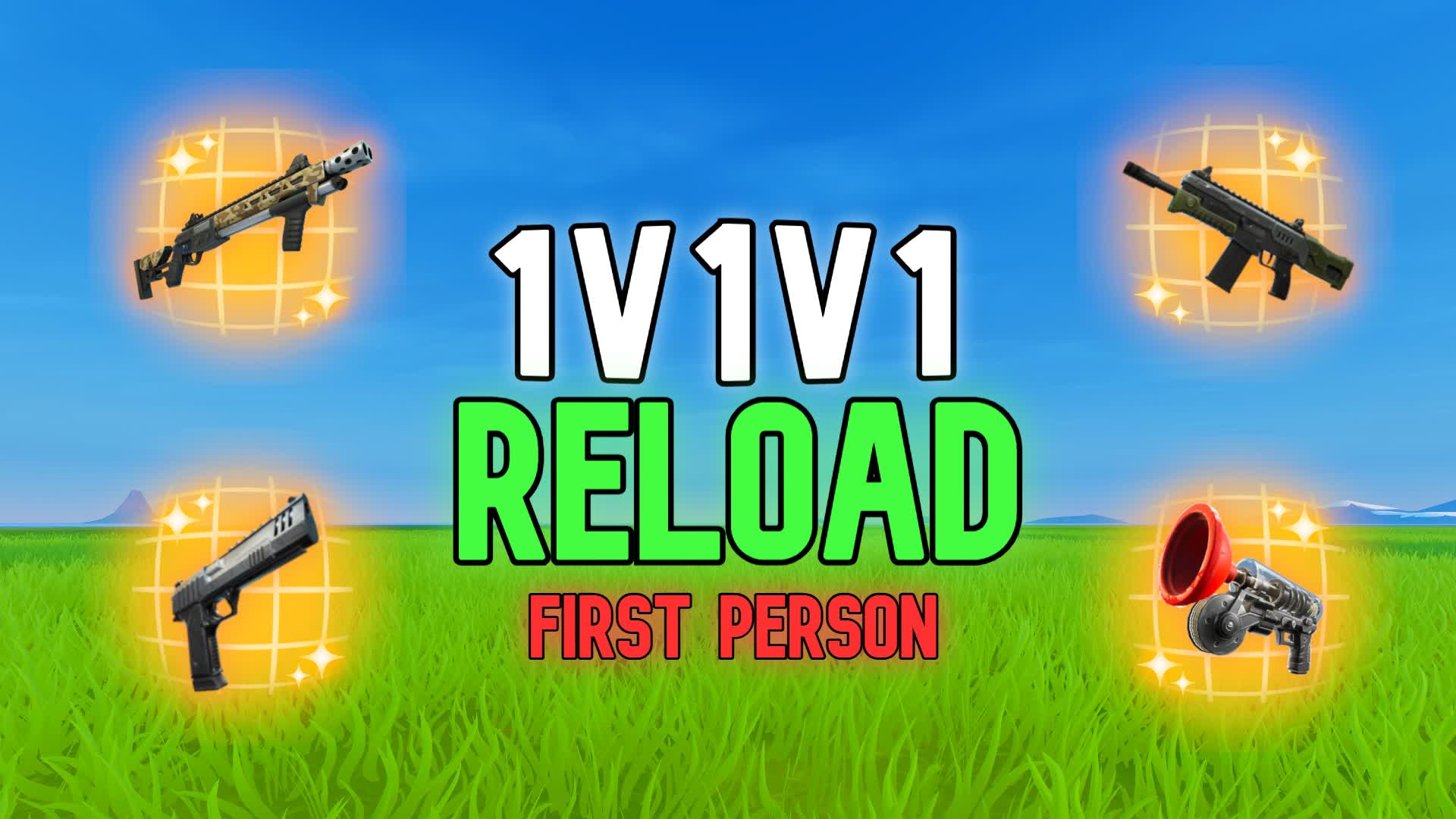 1V1V1 RELOAD PVP 1V1 REALISTICS FFA HERO