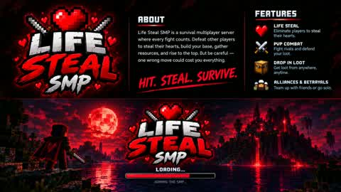 life steal SMP