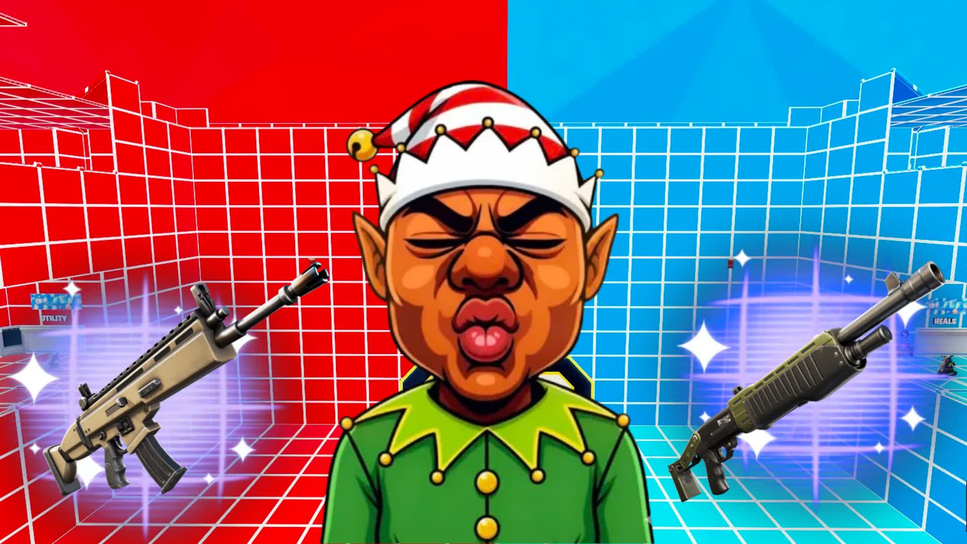 RED VS BLUE MEGA 🔴🔵 HOLIDAY