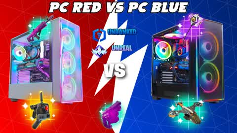 🔴🔵 PC RED VS PC BLUE 🔴🔵