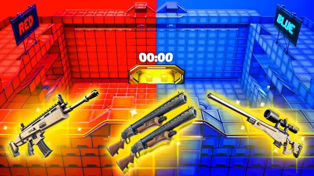 MEGA⭐RED VS BLUE 🔴🔵[CRAZY]