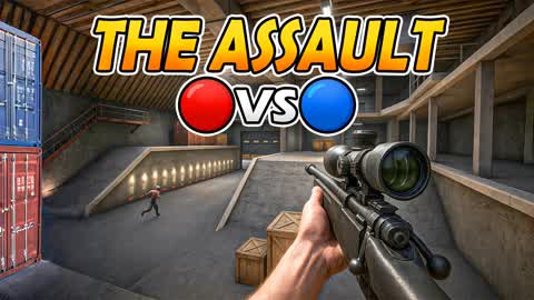👑 THE ASSAULT 🔴🔵 RED VS BLUE
