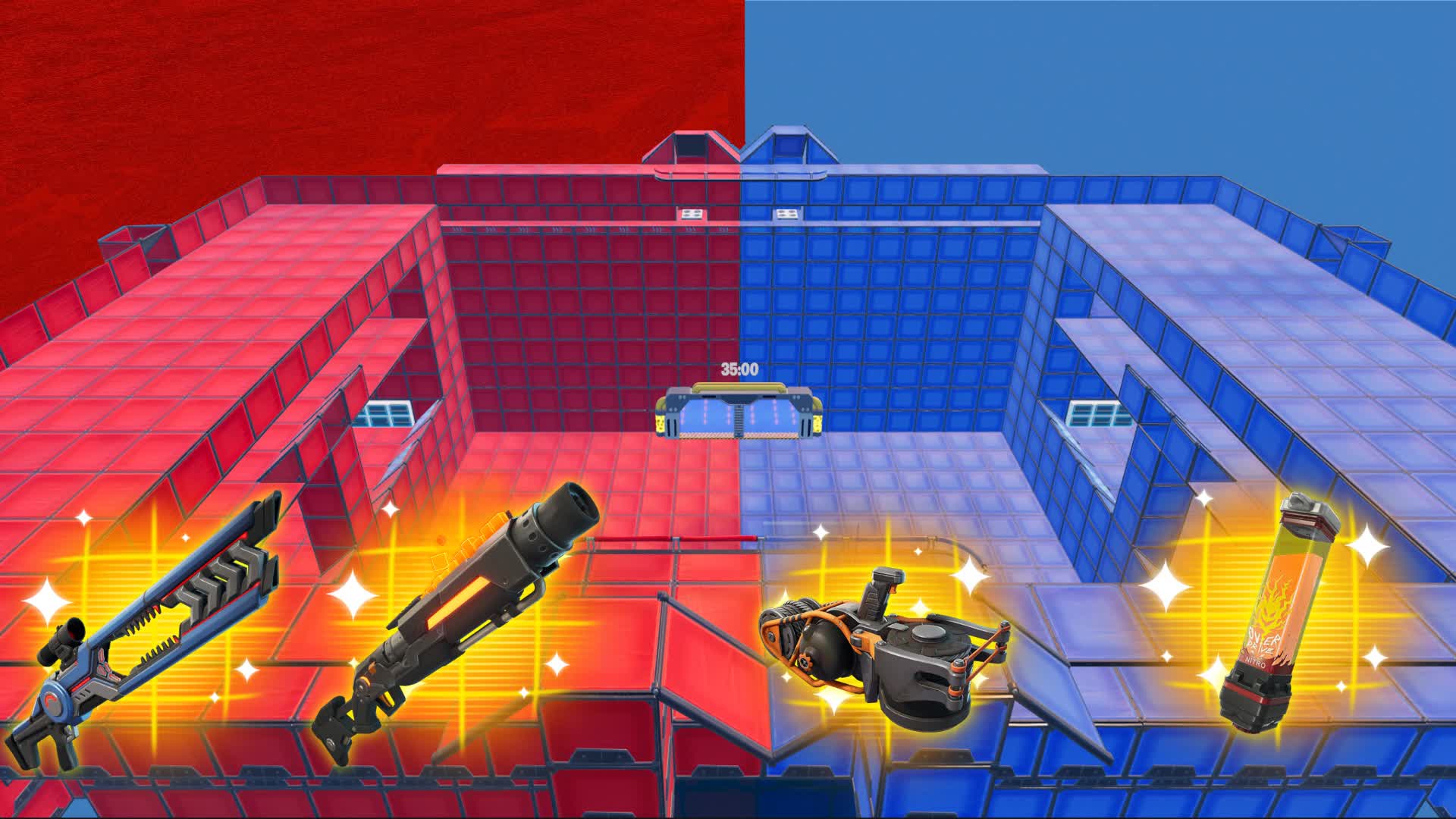 NEW CRAZY SUPER MEGA RED VS BLUE