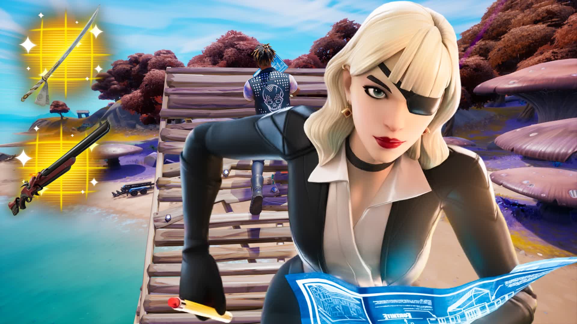 🌴 BEACH 1V1 BUILD FIGHTS 🌴