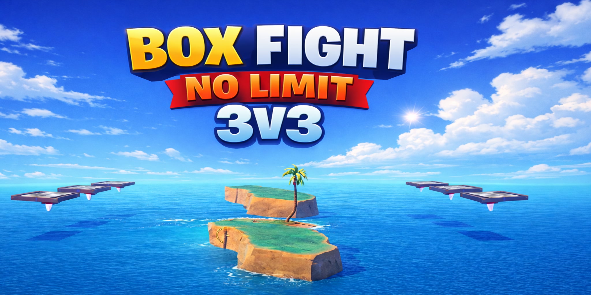 Box fight no limit 3v3 0872-2809-3001 by gxi - Fortnite Creative Map ...