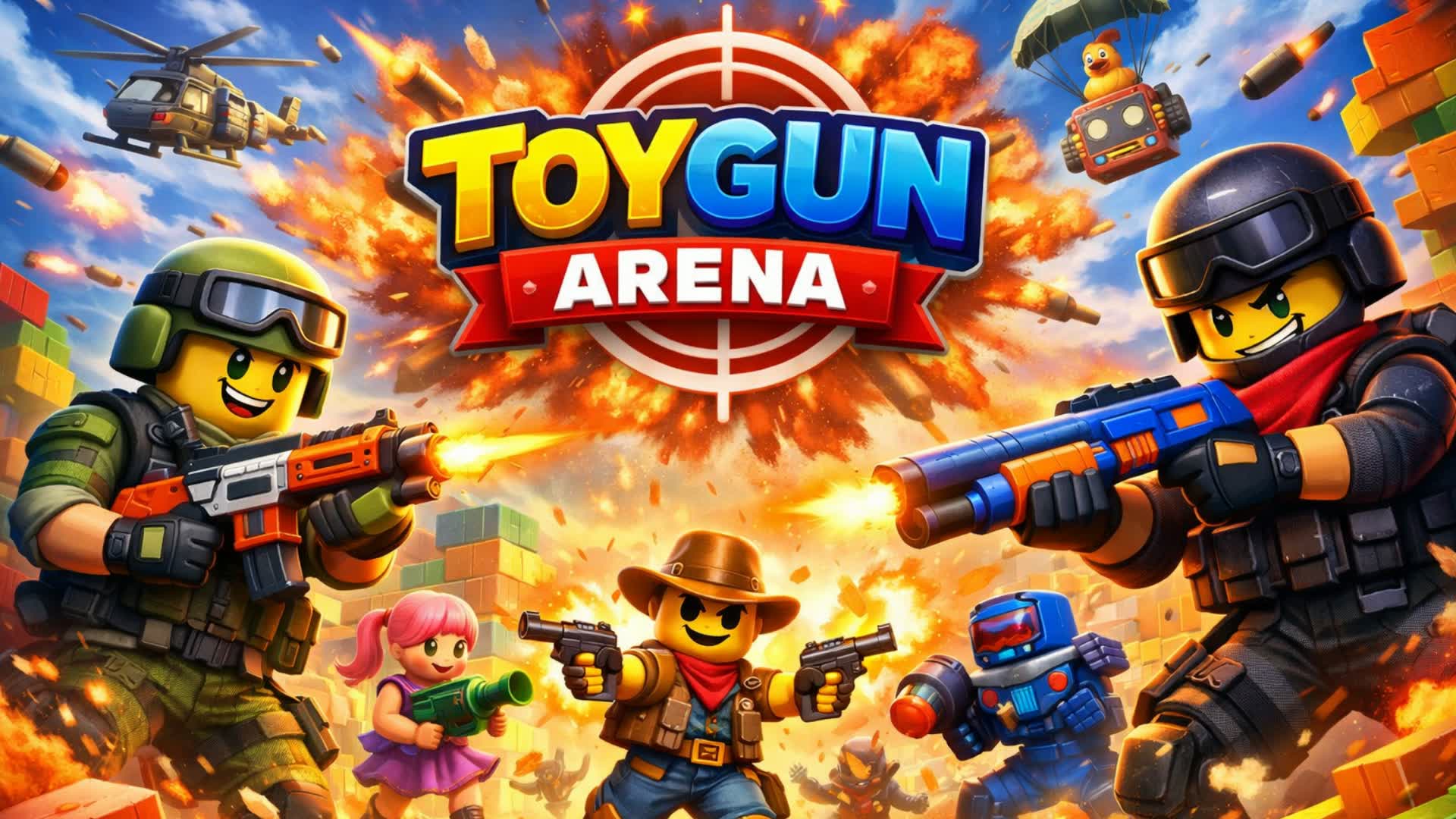 🚀 TOY GUN ARENA FFA  🚀