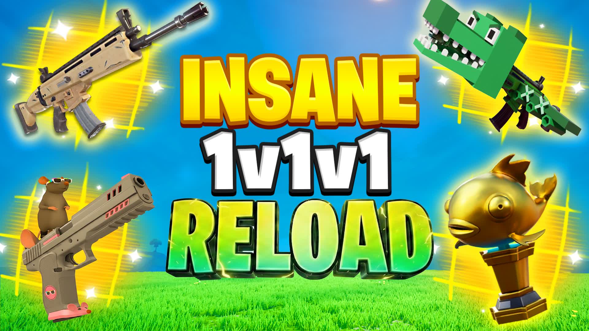 INSANE 1v1v1 RELOAD 1v1