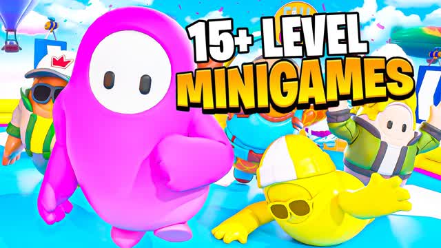 FALL GUYS MINIGAMES 👑