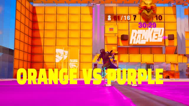 ORANGE  VS  PURPLE