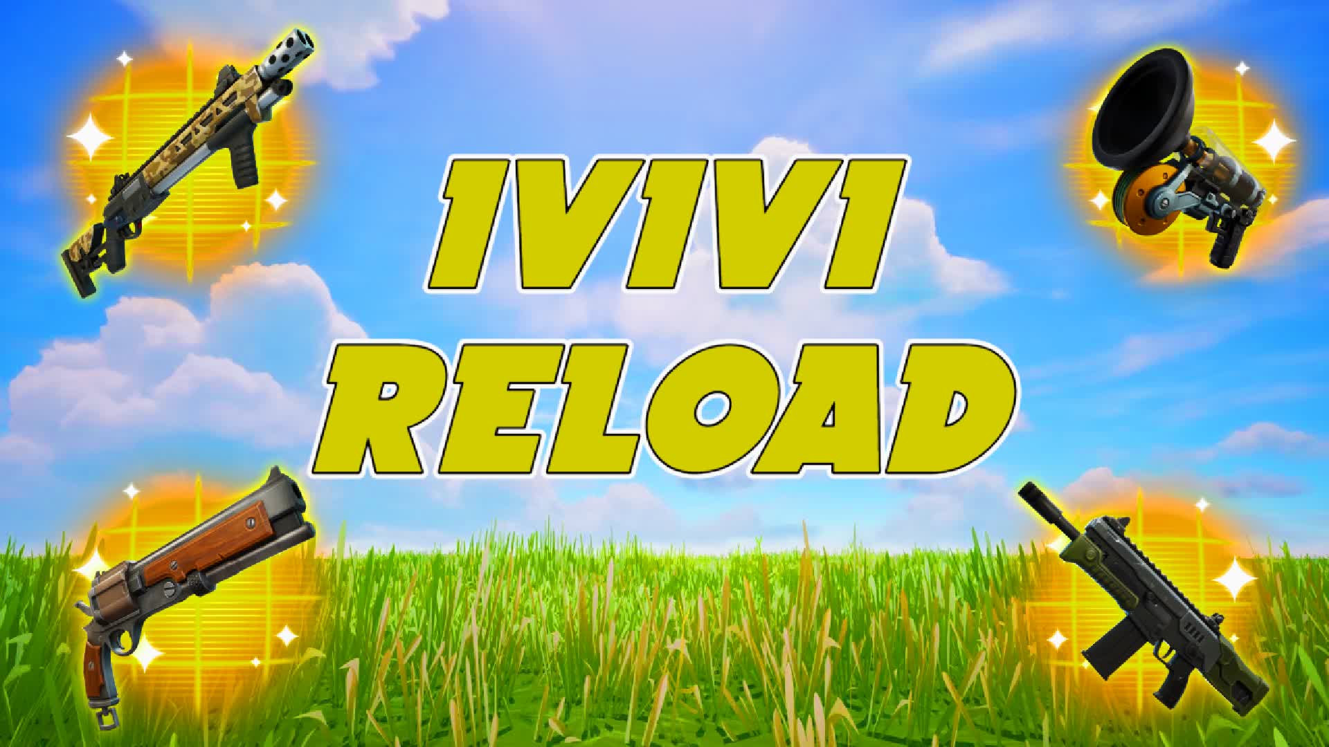 SUPER 1V1V1 RELOAD 1V1 WITH EVERY GUN