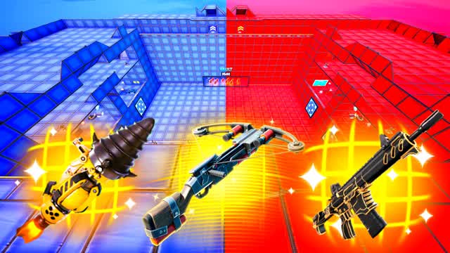 SUPERHERO MEGA RED VS BLUE 🔴🔵