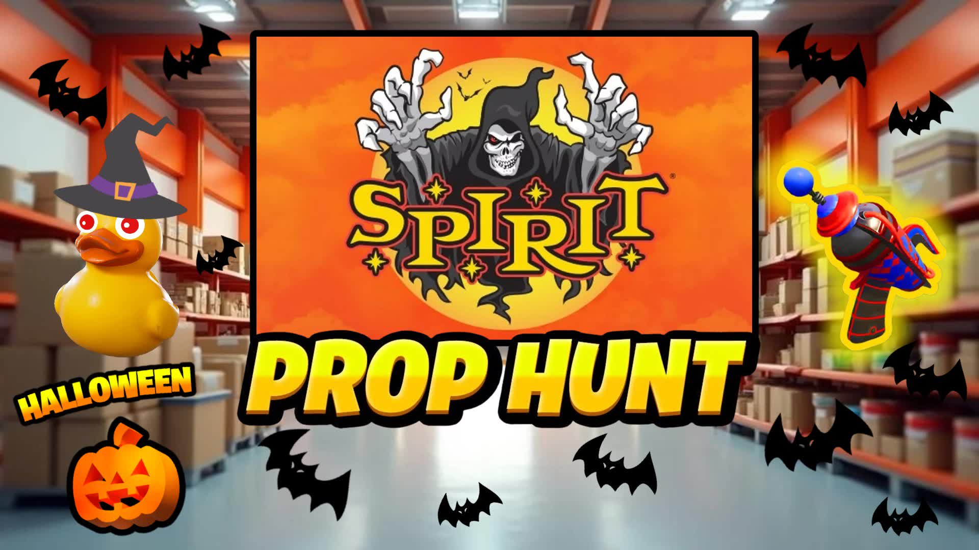 SPIRIT HALLOWEEN PROP HUNT 🎃 FORTSHOP