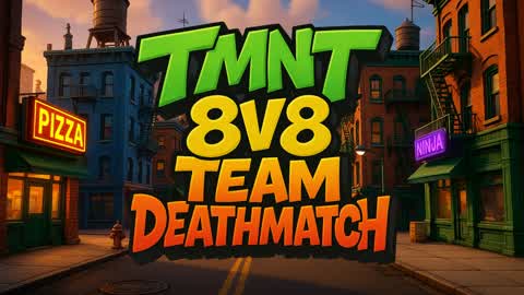 TMNT 8v8 Team DeathMatch Gun Game