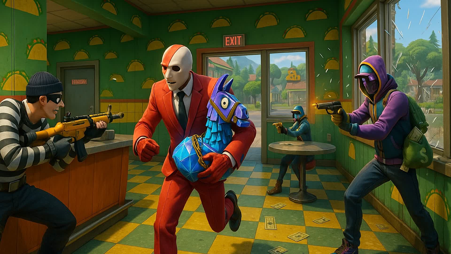 1v1 Reload Realistic - Heist