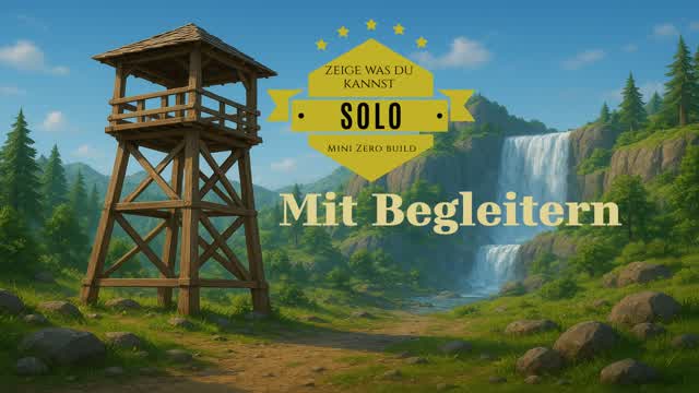 Mini zerobuild Neu mit Begleitern