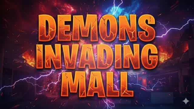 DEMONS INVADING MALL 👹