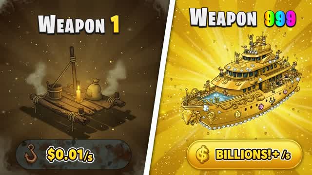 🏴‍☠️PIRATES GUN GAME ONE SHOT🔫