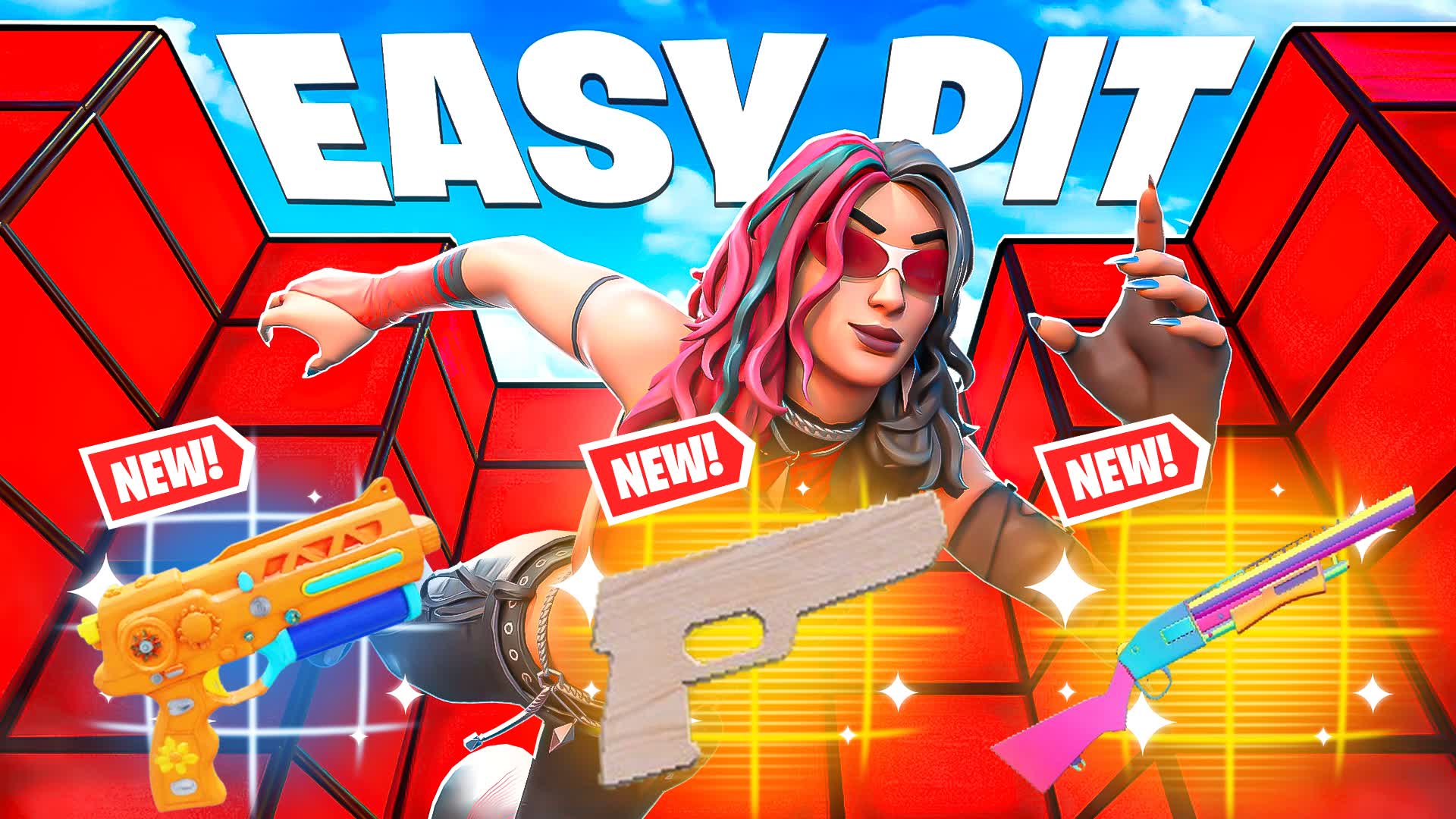 EASY PIT FFA 🎯 ALL GUNS