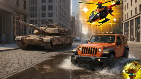 TMNT - MEGA RAMP CARS WEAPONS